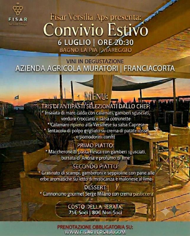 convivio estivo 06/07/2026