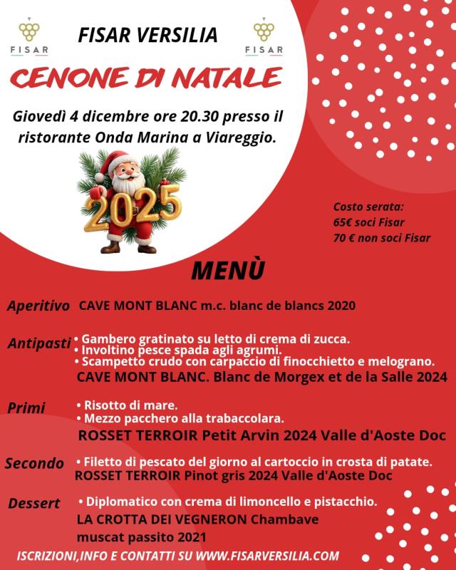 cenone di natale 2025