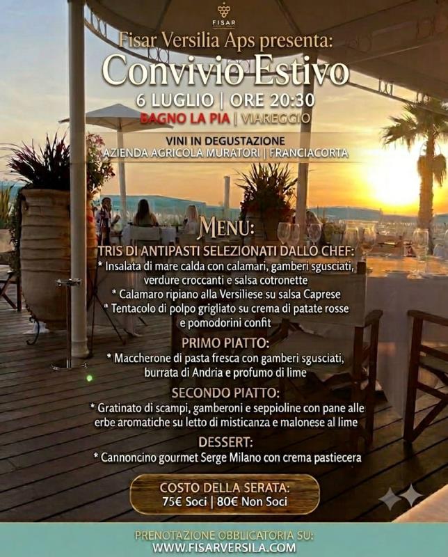 convivio estivo 06/07/2026