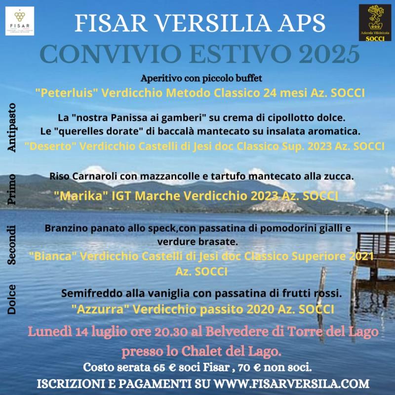 convivio estivo 2025
